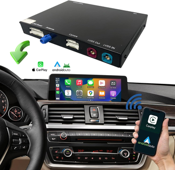 BMW 2009-2018 Carplay Adapter-Wireless Apple Carplay Android Auto retrofit for CCC/CIC/NBT/EVO idrive OEM Screen