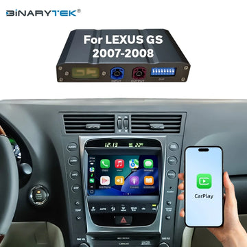 OEM Screen Upgrade for Lexus GS 2007-2008 Wireless CarPlay Android Auto Multimedia Interface Navigation Video Module