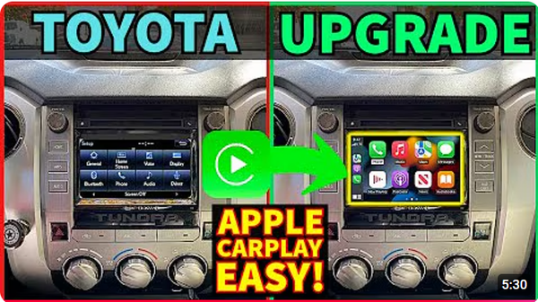 Toyota CarPlay Install