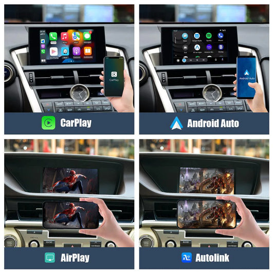 LEXUS ES/NX/UX/RX 2014-2019 Carplay Adapter-Wireless CarPlay & Android Auto Retrofit for Factory Screen